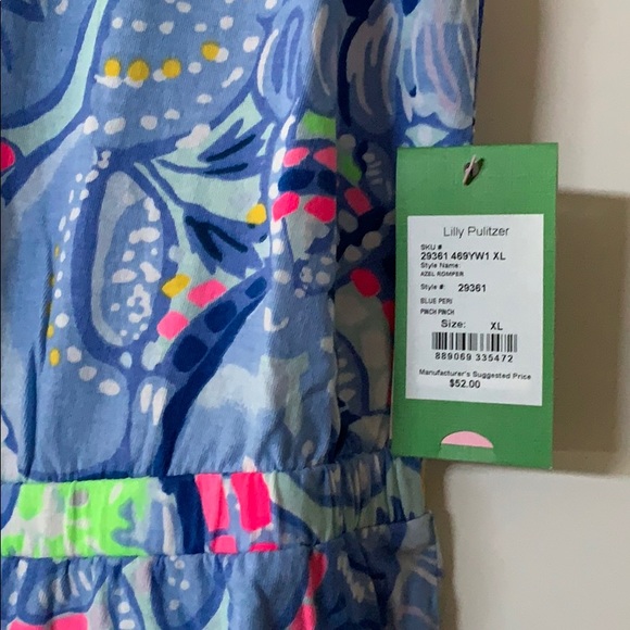 NWT Lilly Pulitzer Azel Romper - Picture 2 of 3